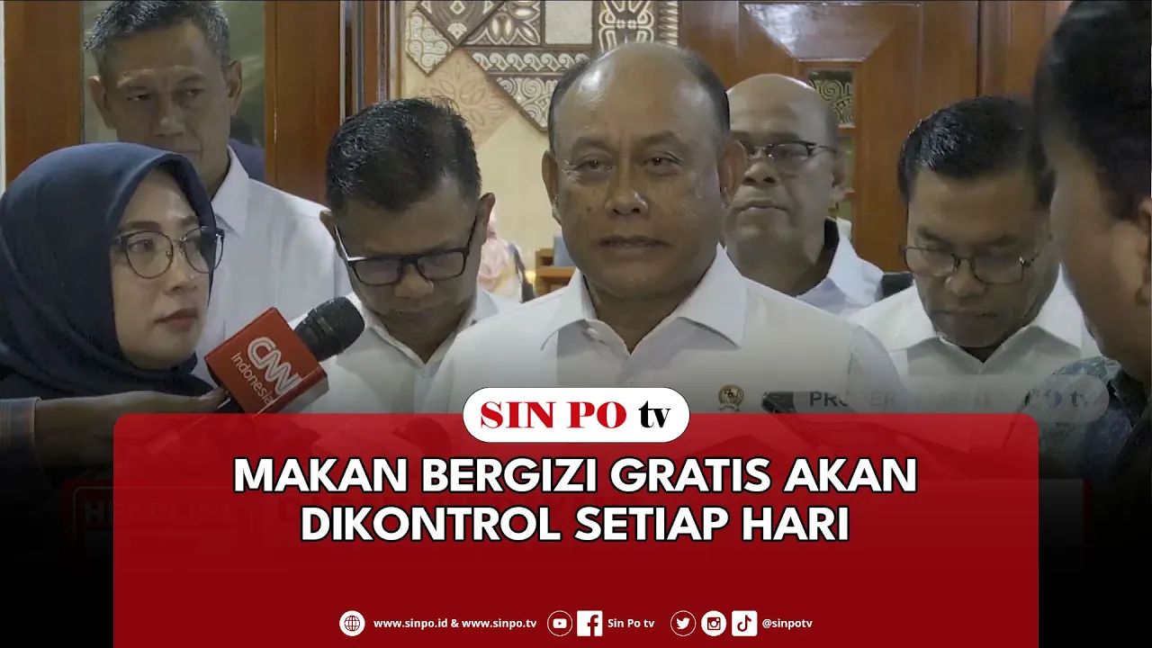 Makan Bergizi Gratis Akan Dikontrol Setiap Hari