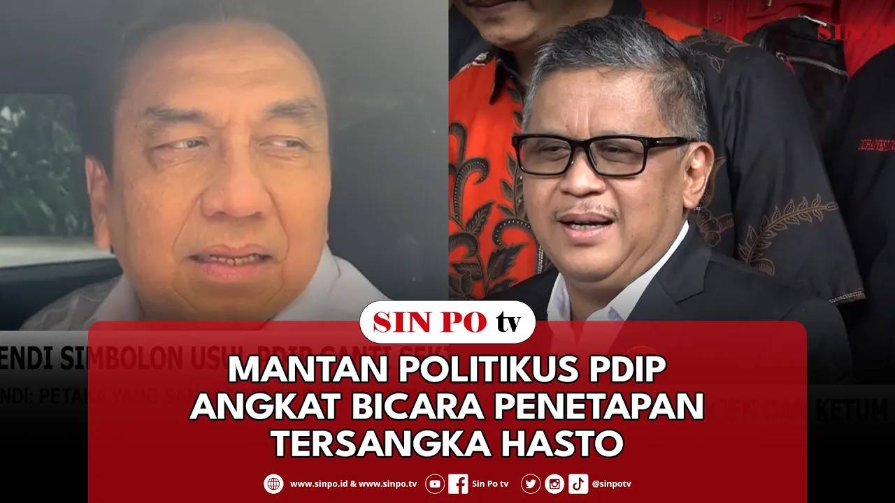 Mantan Politikus PDIP Angkat Bicara Penetapan Tersangka Hasto