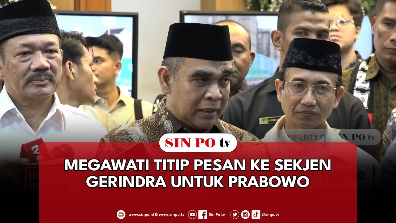 Megawati Titip Pesan Ke Sekjen Gerindra Untuk Prabowo