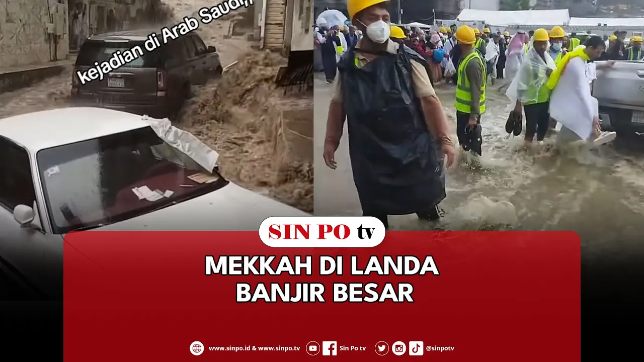 Mekkah Di Landa Banjir Besar