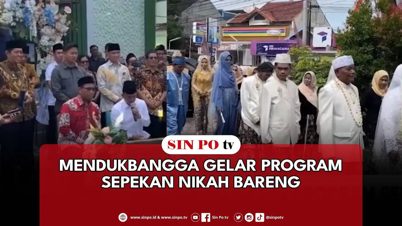 Mendukbangga Gelar Program Sepekan Nikah Bareng