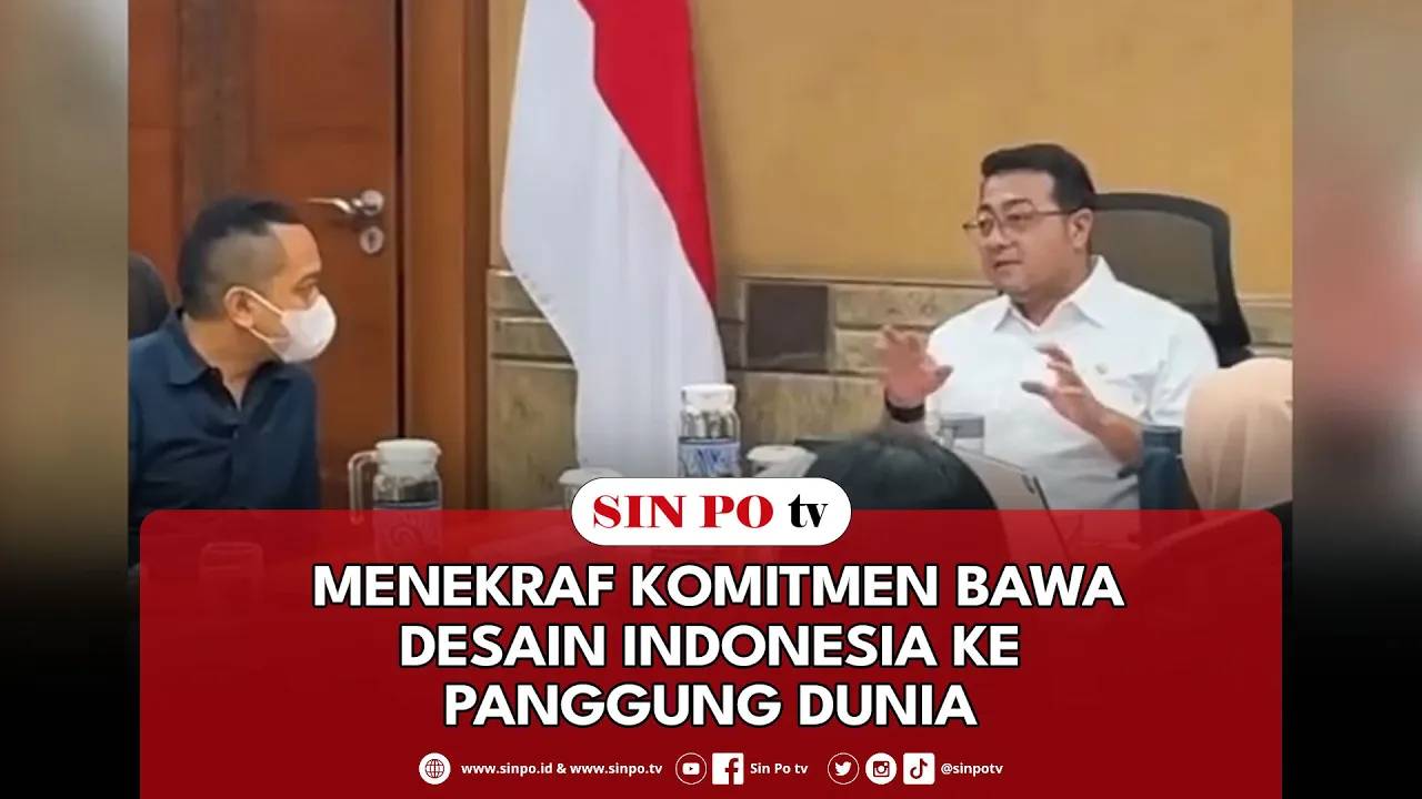 Menekraf Komitmen Bawa Desain Indonesia Ke Panggung Dunia