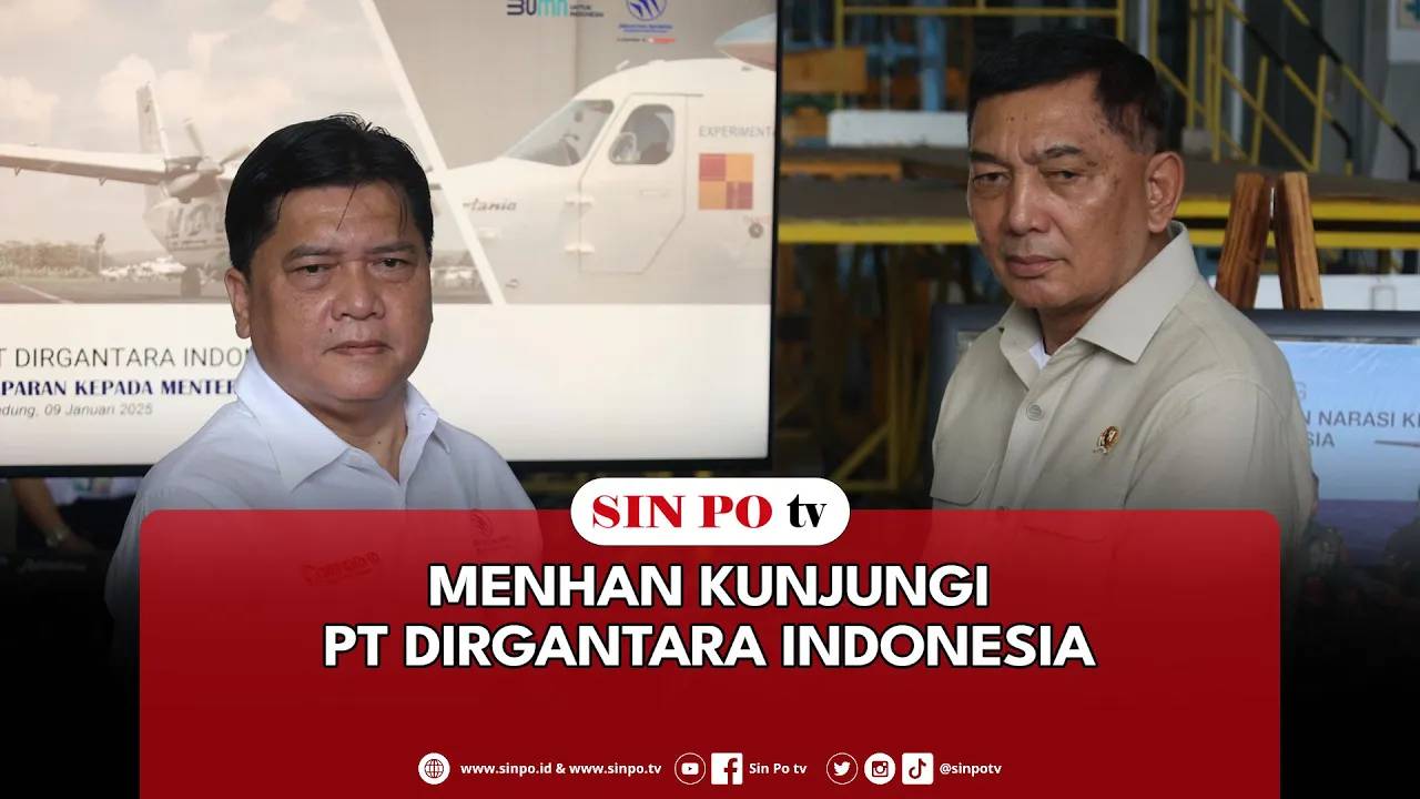 Menhan Kunjungi PT Dirgantara Indonesia