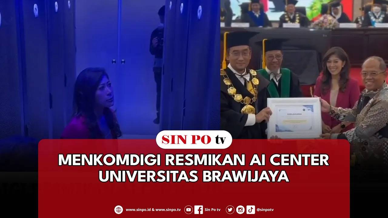 Menkomdigi Resmikan AI Center Universitas Brawijaya