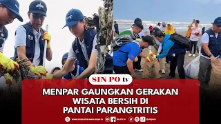 Menpar Gaungkan Gerakan Wisata Bersih Di Pantai Parangtritis