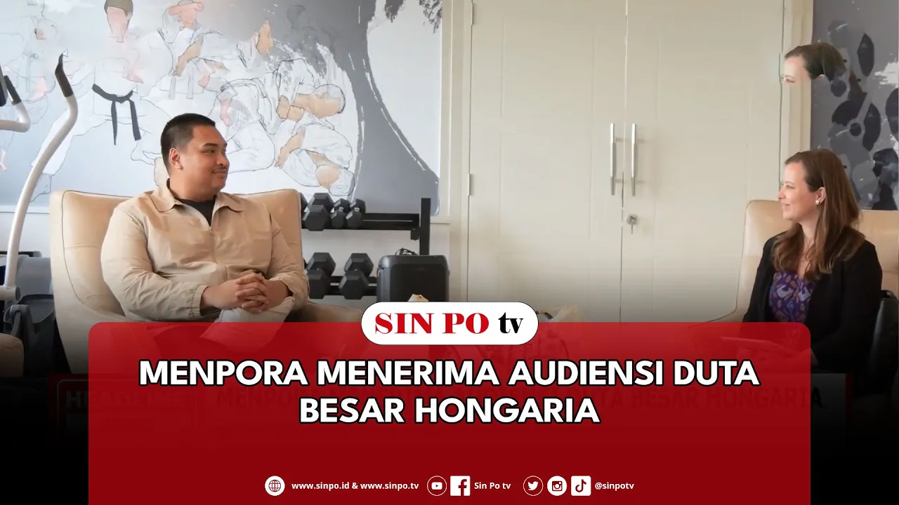 Menpora Menerima Audiensi Duta Besar Hongaria