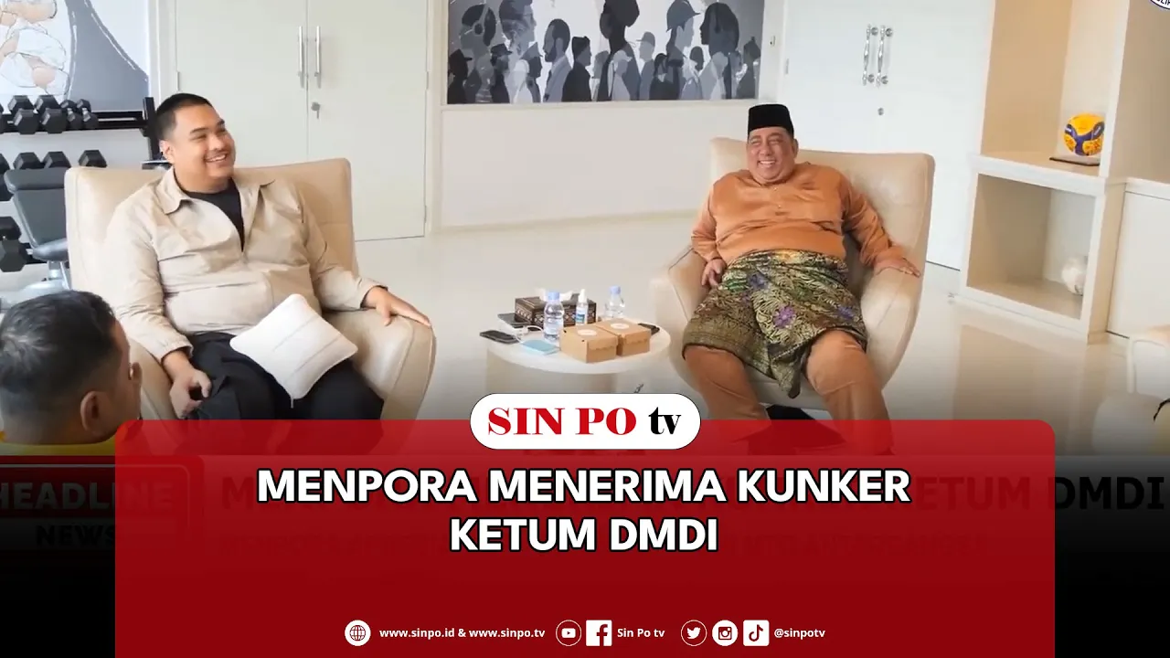 Menpora Menerima Kunker Ketum DMDI