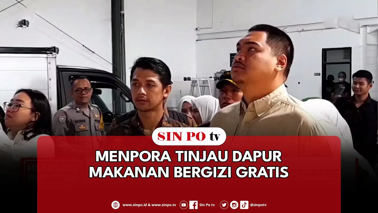 Menpora Tinjau Dapur Makanan Bergizi Gratis