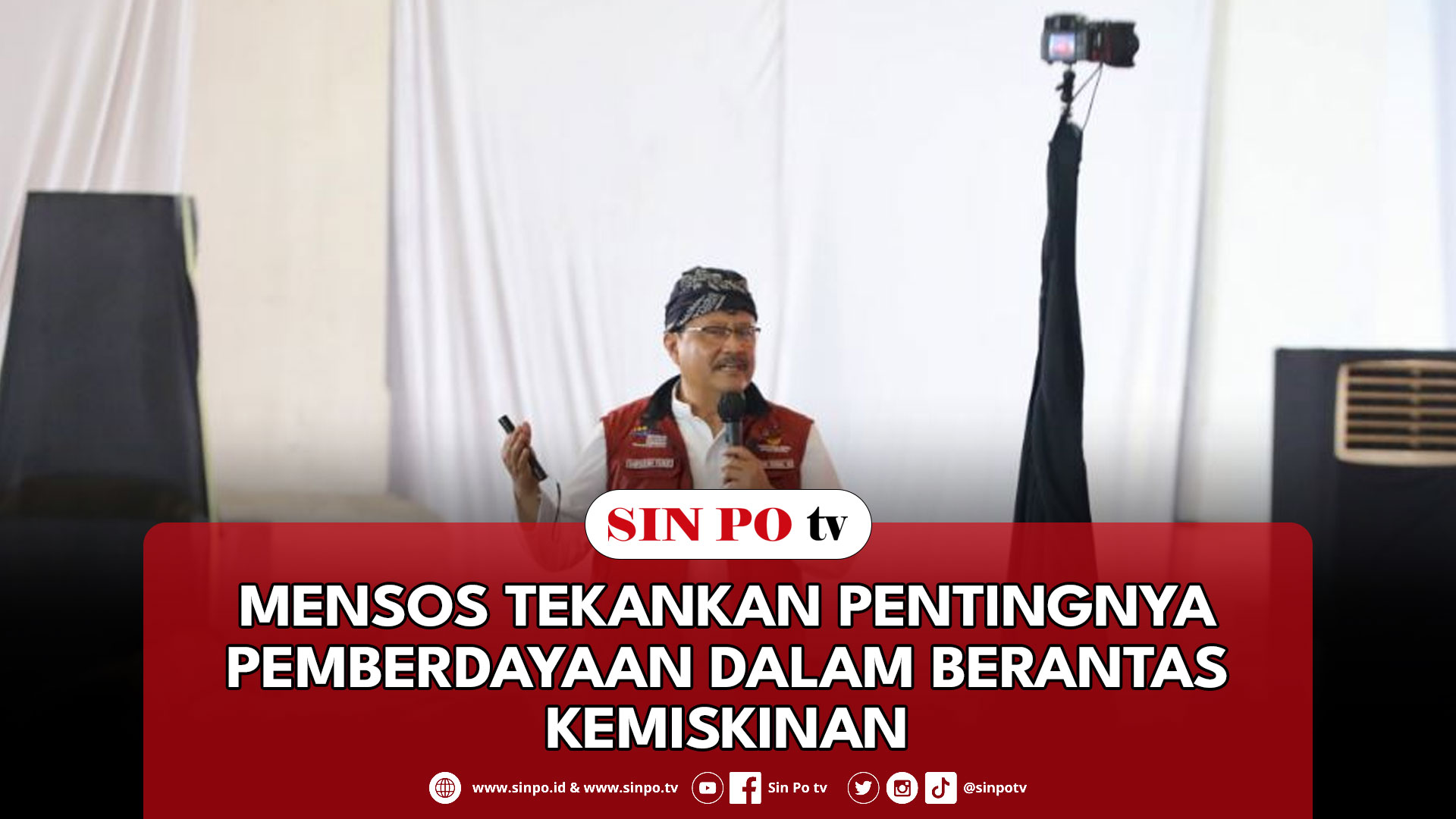 Mensos Tekankan Pentingnya Pemberdayaan Dalam Berantas Kemiskinan