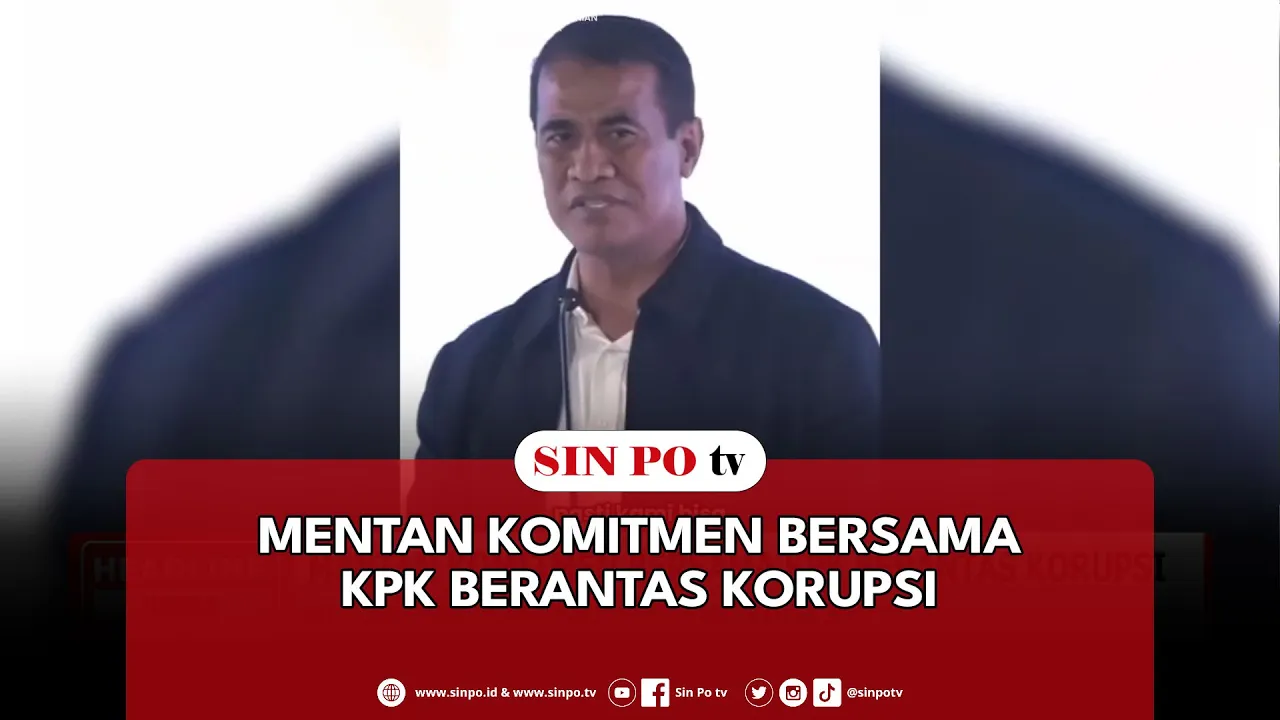 Mentan Komitmen Bersama KPK Berantas Korupsi