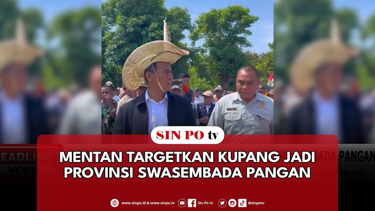 Mentan Targetkan Kupang Jadi Provinsi Swasembada Pangan