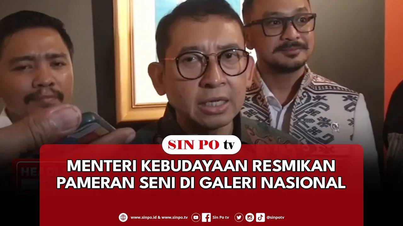 Menteri Kebudayaan Resmikan Pameran Seni Di Galeri Nasional