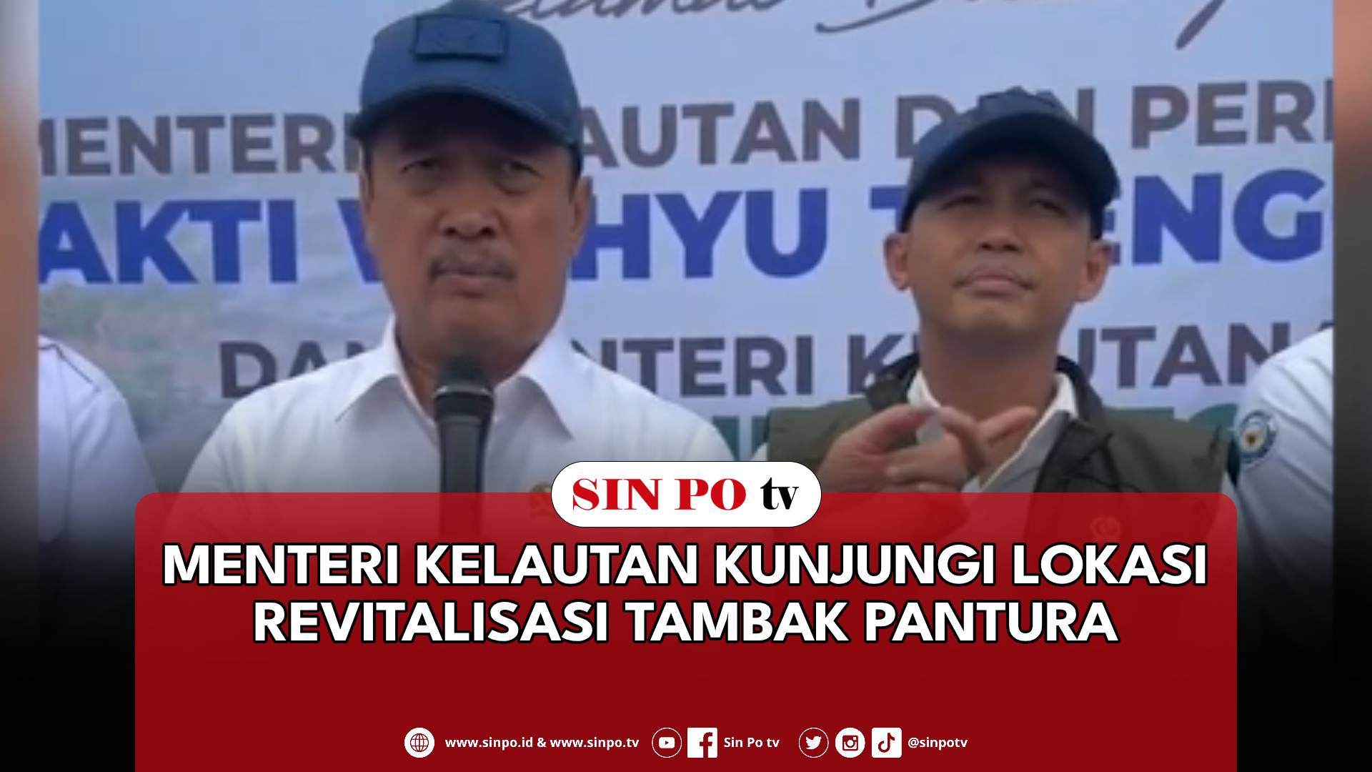 Menteri Kelautan Kunjungi Lokasi Revitalisasi Tambak Pantura