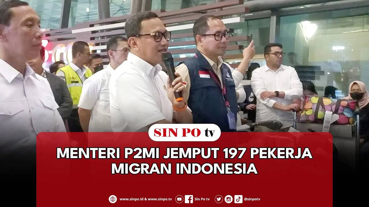 Menteri P2MI Jemput 197 Pekerja Migran Indonesia