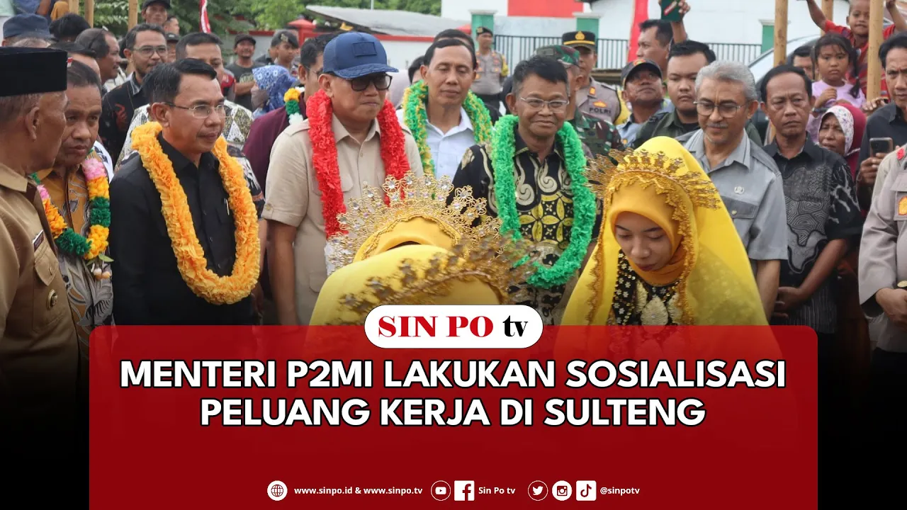 Menteri P2MI Lakukan Sosialisasi Peluang Kerja Di Sulteng