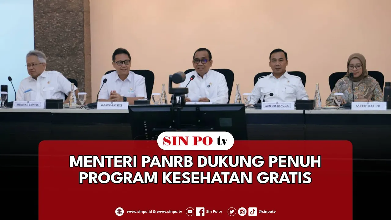 Menteri PANRB Dukung Penuh Program Kesehatan Gratis