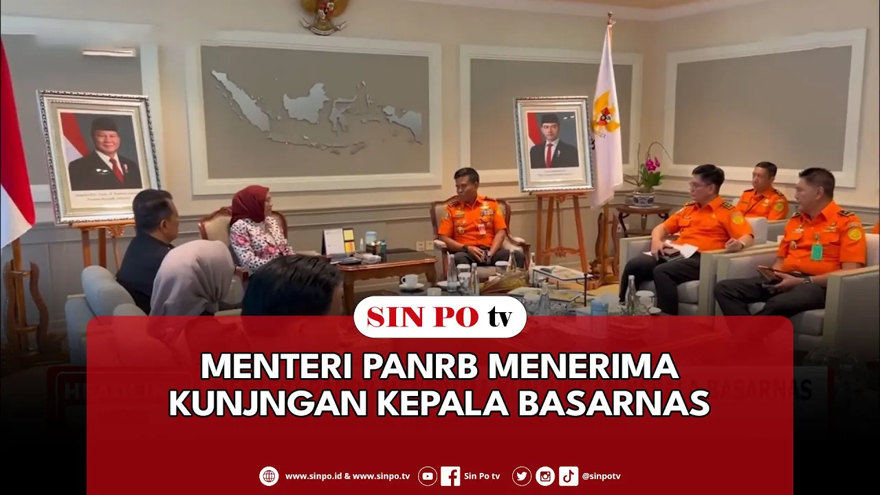 Menteri PANRB Menerima Kunjungan Kepala Basarnas