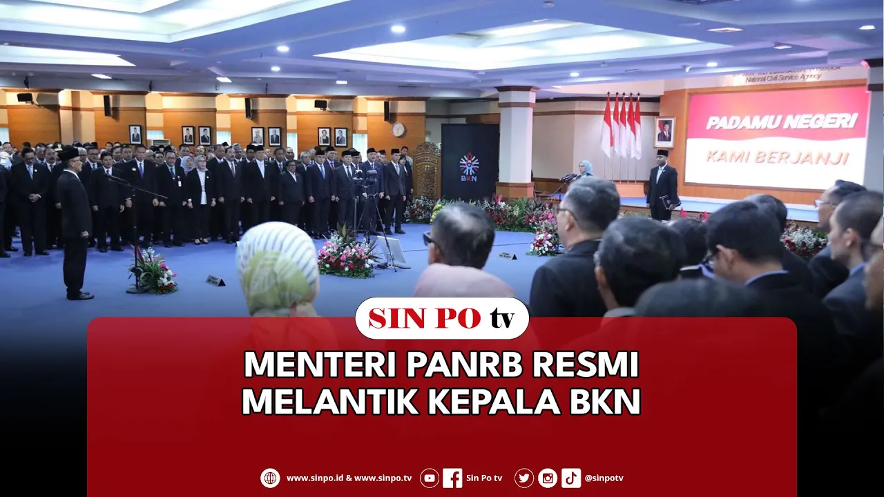 Menteri PANRB Resmi Melantik Kepala BKN