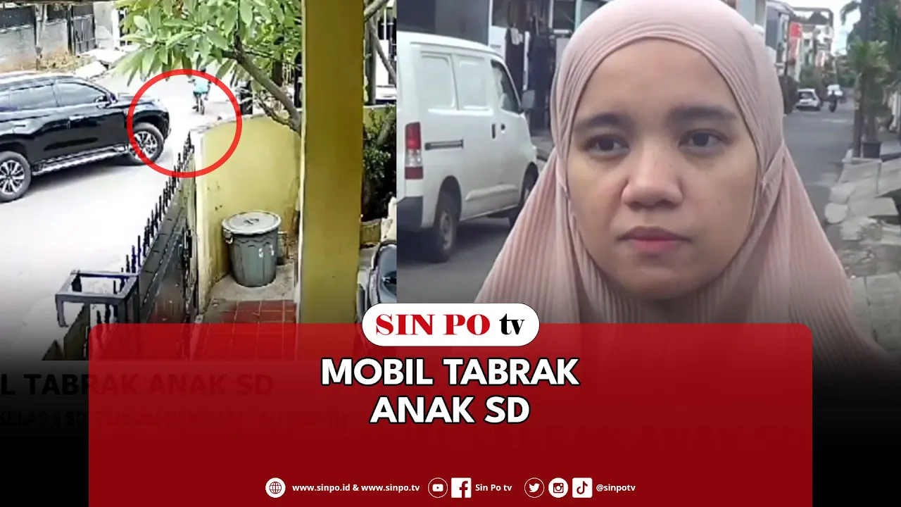 Mobil Tabrak Anak SD