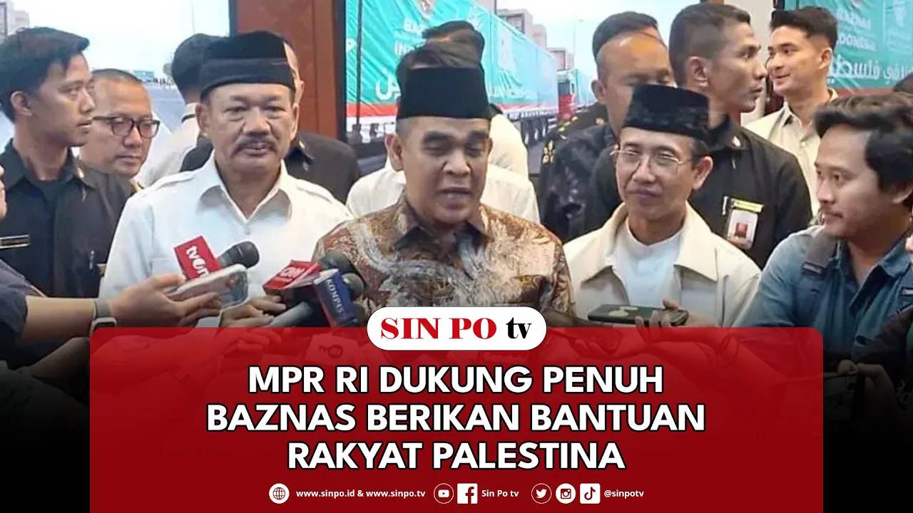 MPR RI Dukung Penuh Baznas Berikan Bantuan Rakyat Palestina