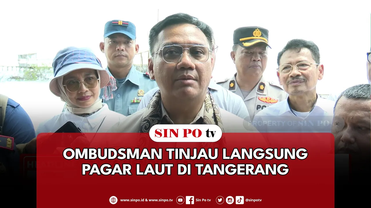 Ombudsman Tinjau Langsung Pagar Laut Di Tangerang