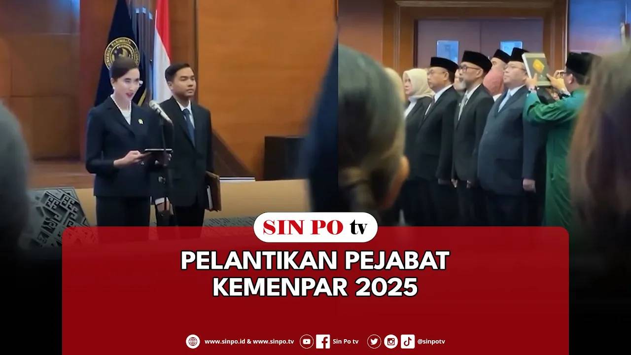 Pelantikan Pejabat Kemenpar 2025