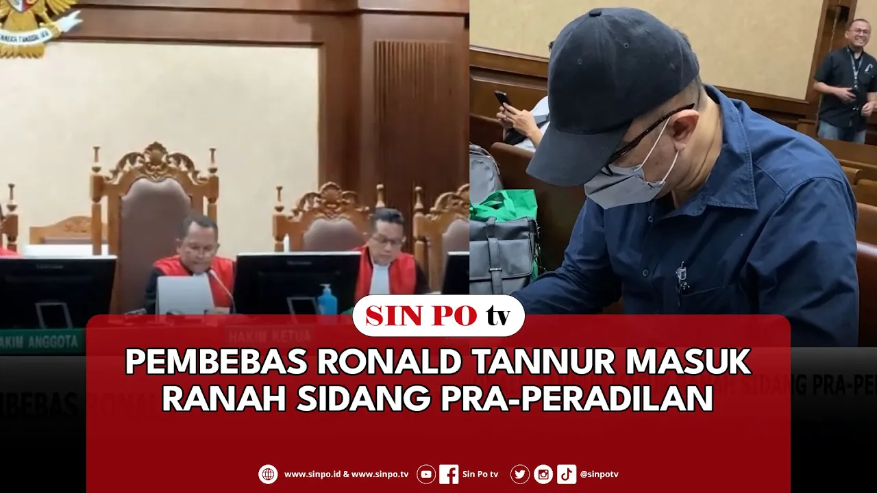 Pembebas Ronald Tannur Masuk Ranah Sidang Pra-Peradilan