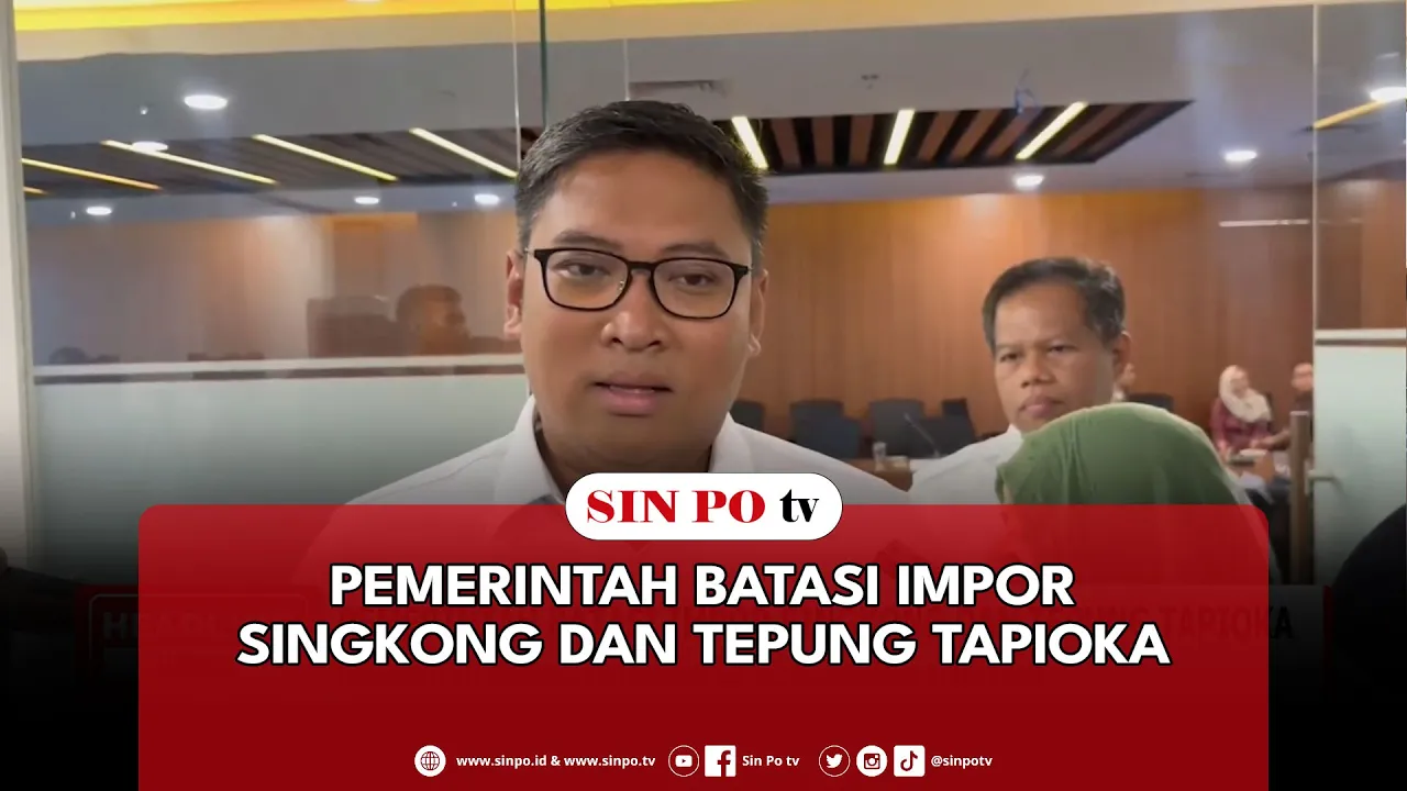 Pemerintah Batasi Impor Singkong dan Tepung Tapioka