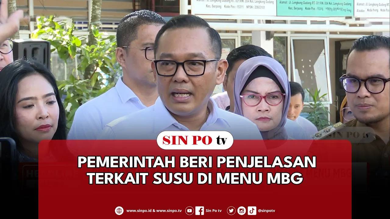 Pemerintah Beri Penjelasan Terkait Susu Di Menu MBG