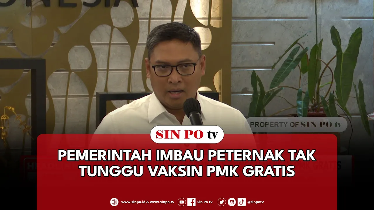 Pemerintah Imbau Peternak Tak Tunggu Vaksin PMK Gratis