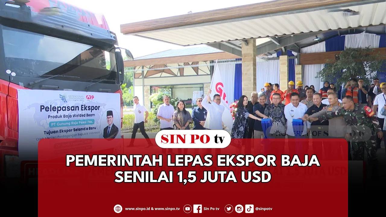 Pemerintah Lepas Ekspor Baja Senilai 1,5 Juta USD