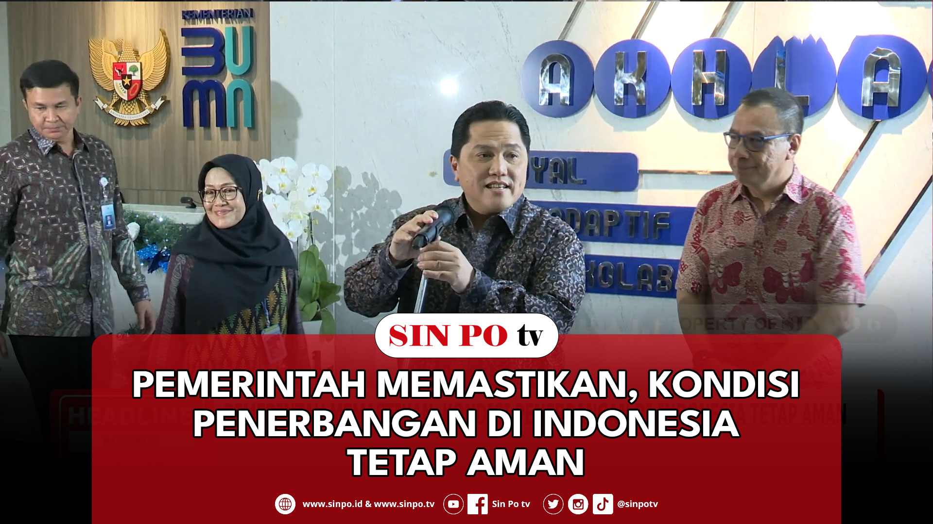 Pemerintah Memastikan, Kondisi Penerbangan Di Indonesia Tetap Aman