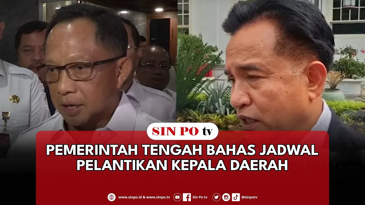 Pemerintah Tengah Bahas Jadwal Pelantikan Kepala Daerah