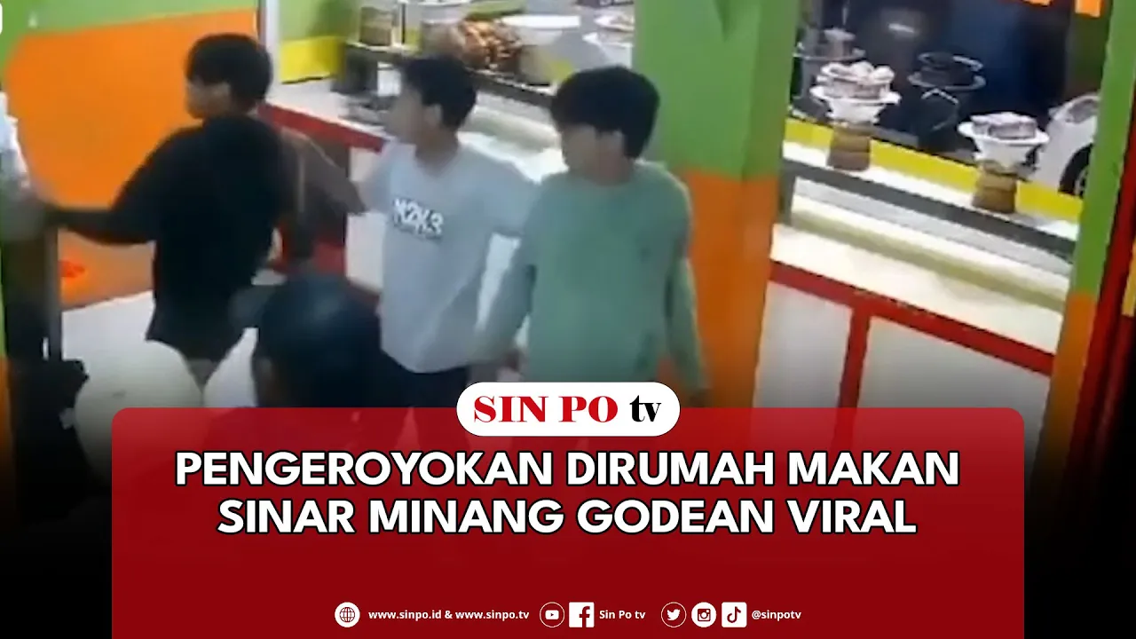 Pengeroyokan Dirumah Makan Sinar Minang Godean Viral