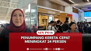 Penumpang Kereta Cepat Meningkat 24 Persen