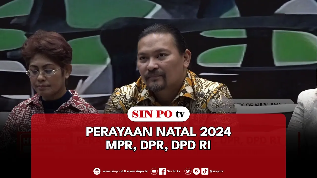 Perayaan Natal 2024 MPR, DPR, DPD RI