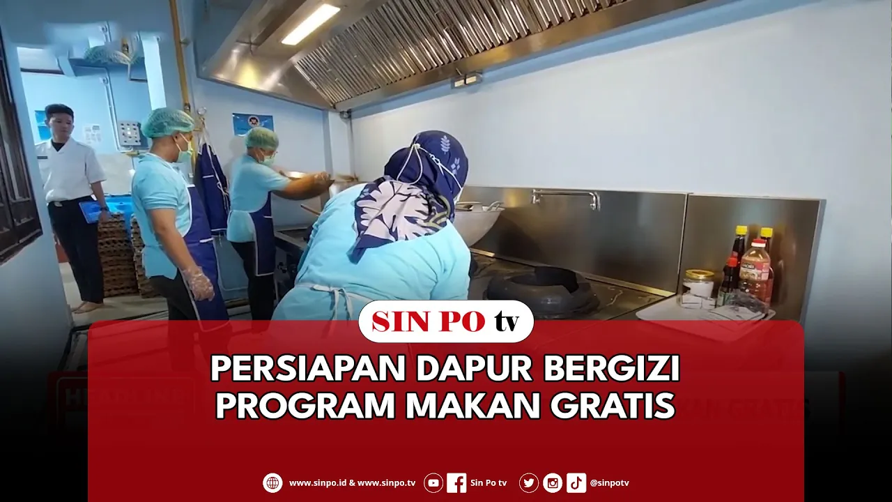 Persiapan Dapur Bergizi Program Makan Gratis