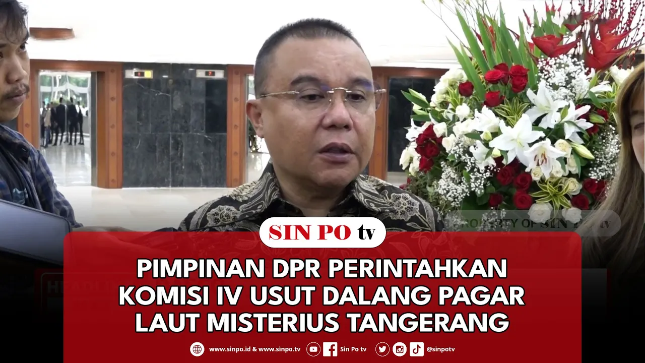 Pimpinan DPR Perintahkan Komisi IV Usut Dalang Pagar Laut Misterius Tangerang