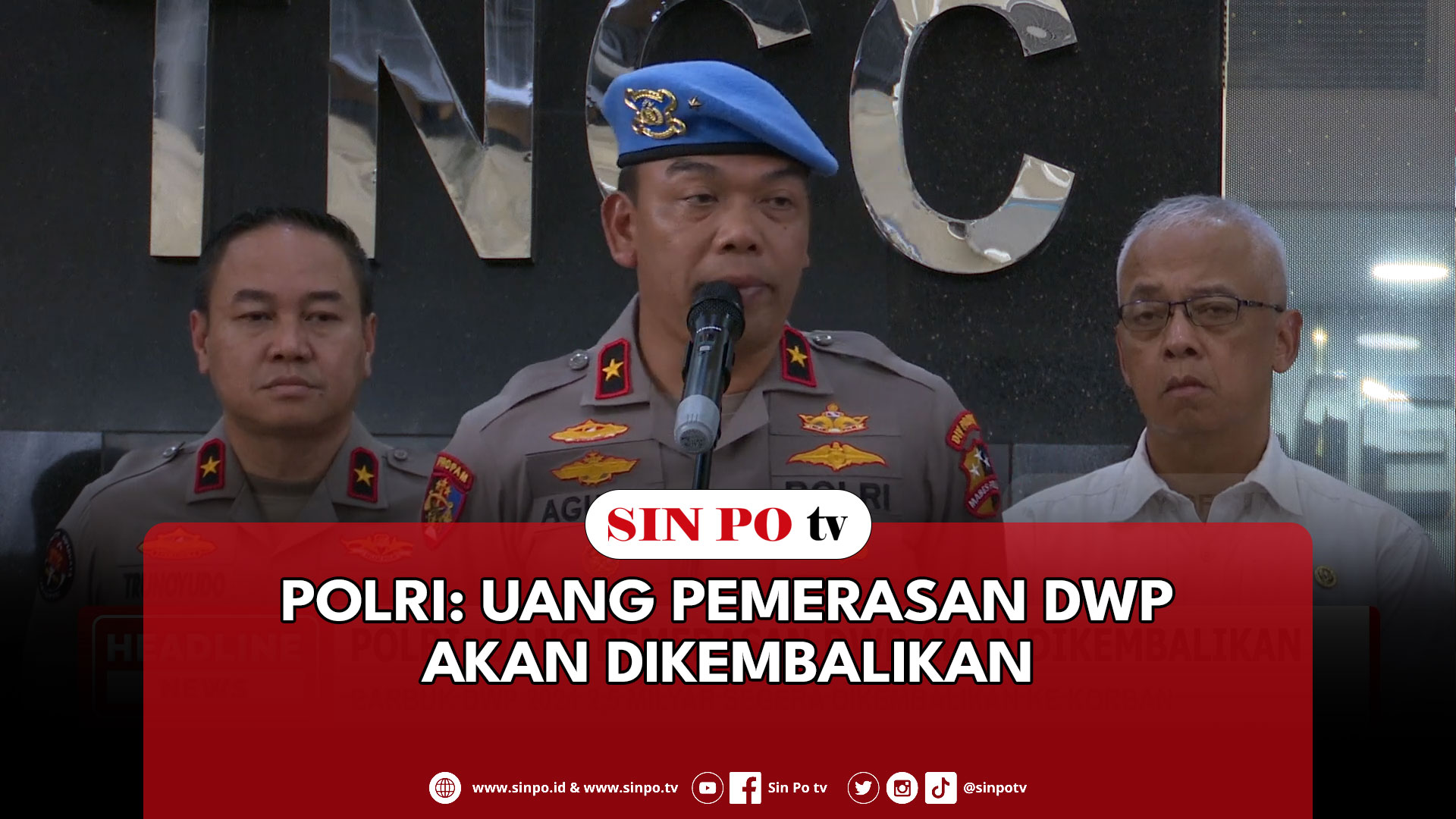 Polri: Uang Pemerasan DWP Akan Dikembalikan