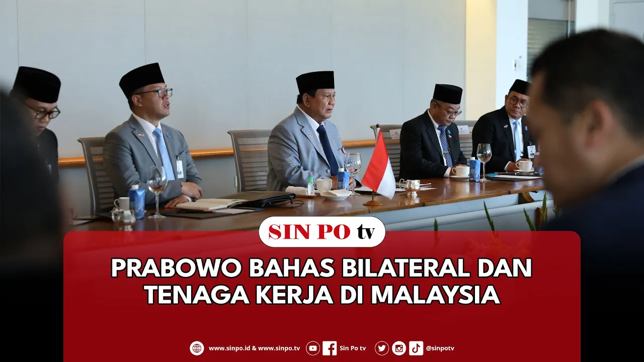 Prabowo Bahas Bilateral Dan Tenaga Kerja di Malaysia