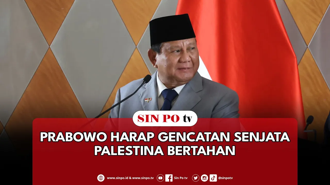Prabowo Harap Gencatan Senjata Palestina Bertahan