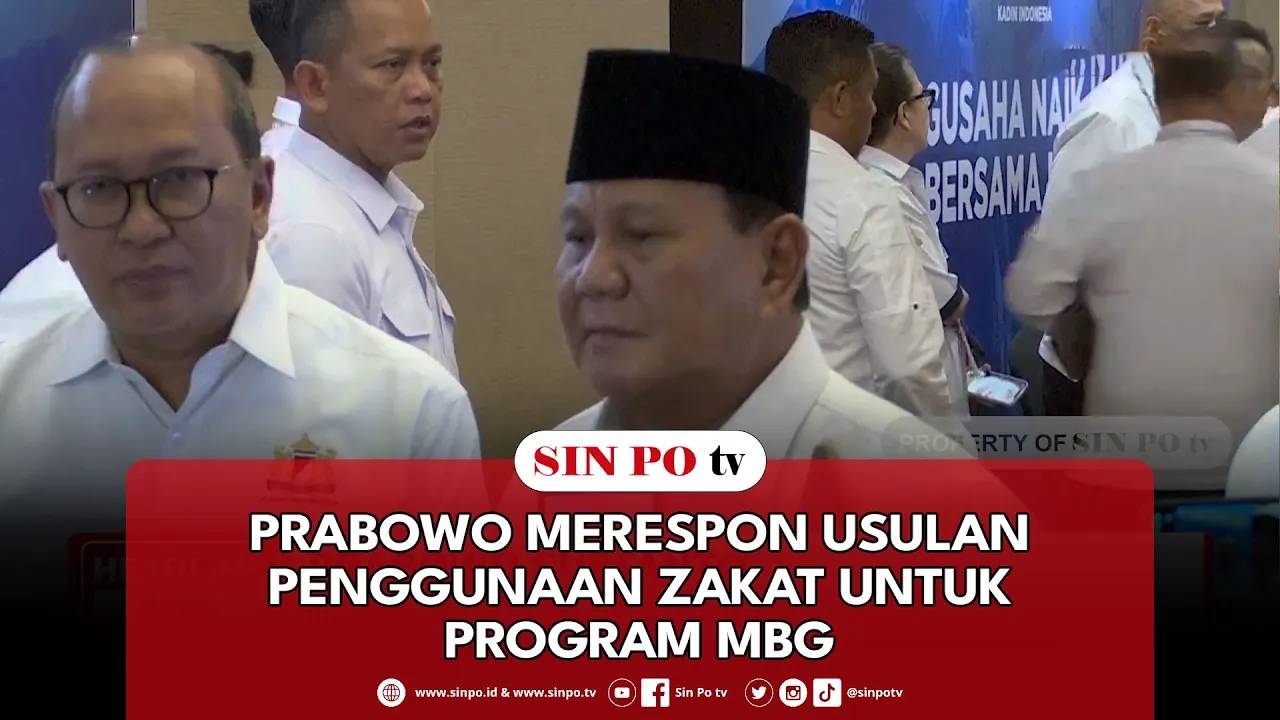 Prabowo Merespon Usulan Penggunaan Zakat Untuk Program MBG