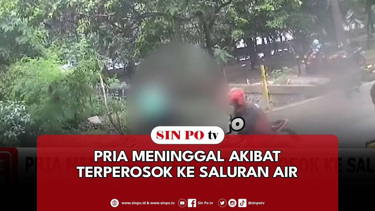 Pria Meninggal Akibat Terperosok ke Saluran Air