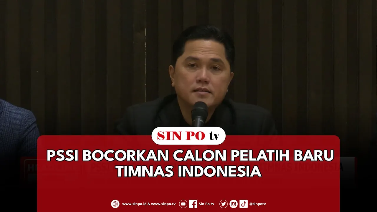 PSSI Bocorkan Calon Pelatih Baru Timnas Indonesia