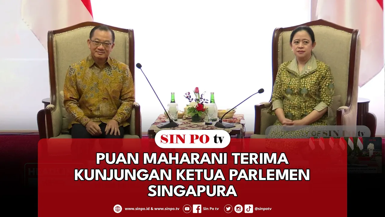Puan Maharani Terima Kunjungan Ketua Parlemen Singapura