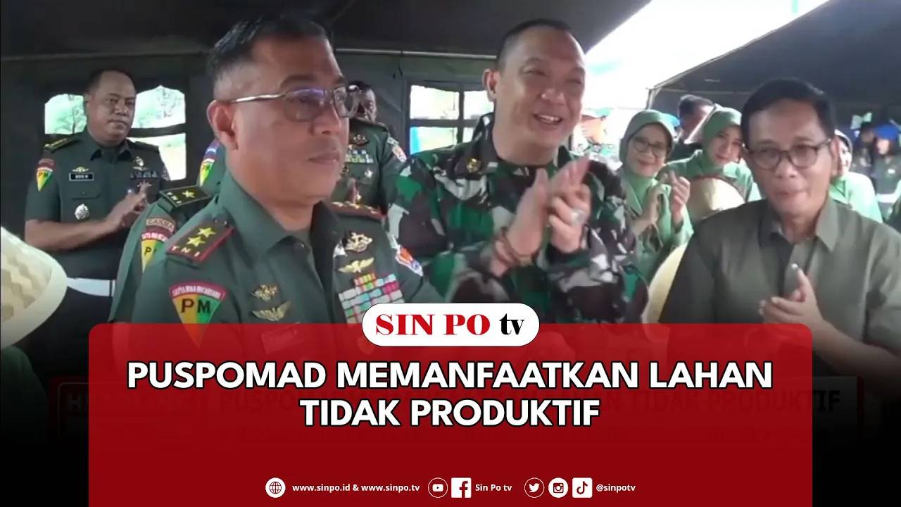 Puspomad Memanfaatkan Lahan Tidak Produktif