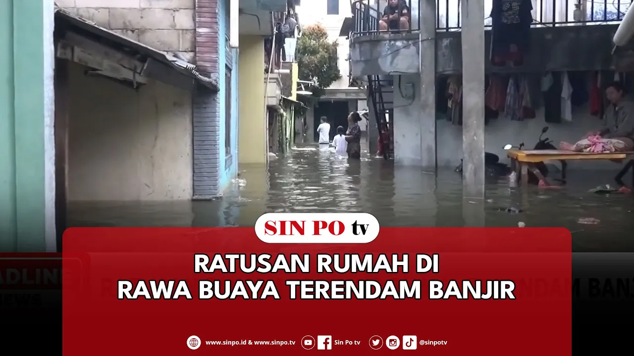 Ratusan Rumah Di Rawa Buaya Terendam Banjir