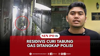 Residivis Curi Tabung Gas Ditangkap Polisi