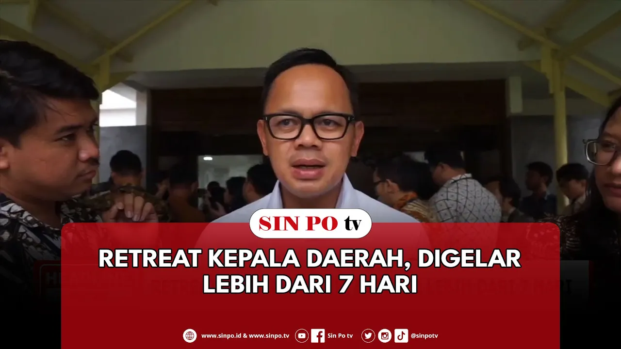 Retreat Kepala Daerah, Digelar Lebih Dari 7 Hari