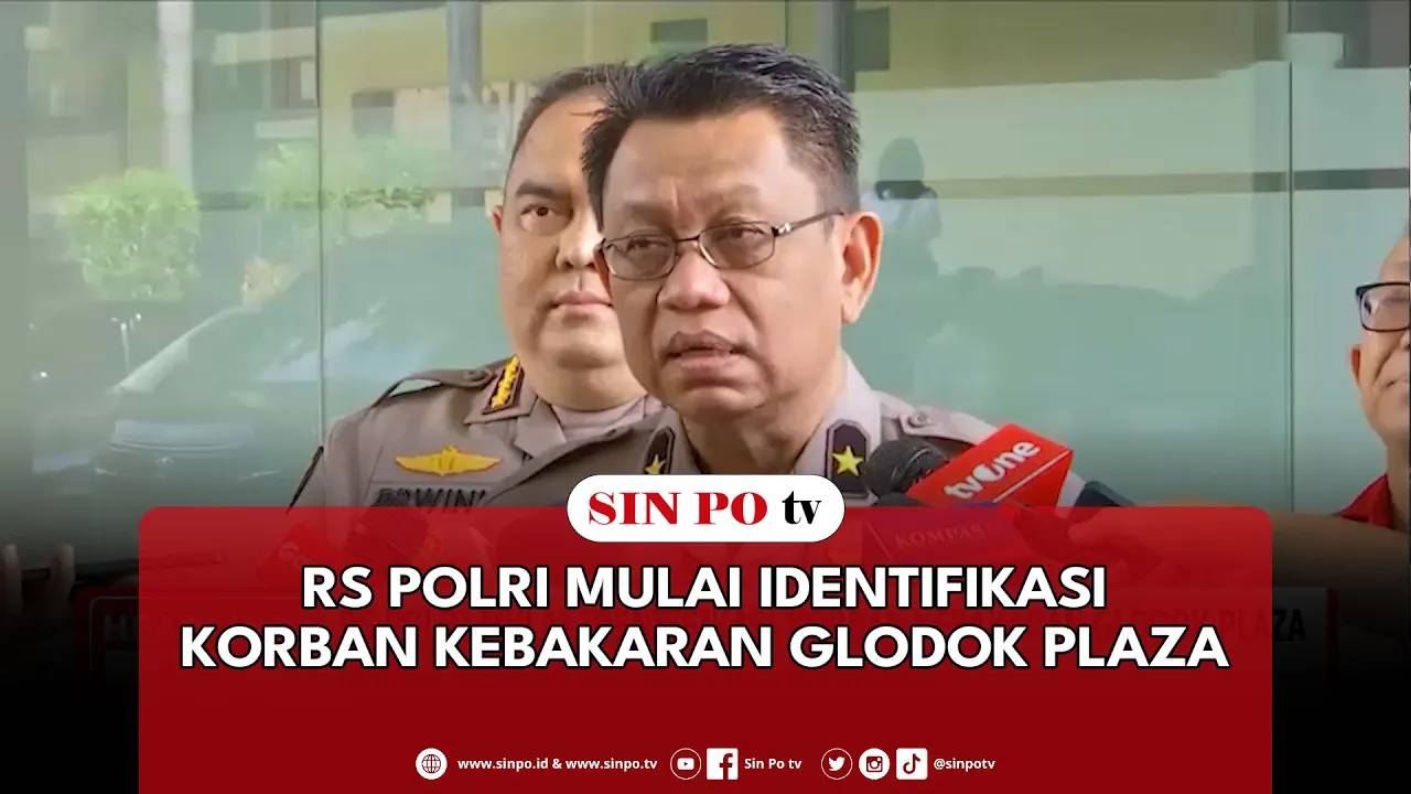 RS Polri Mulai Identifikasi Korban Kebakaran Glodok Plaza